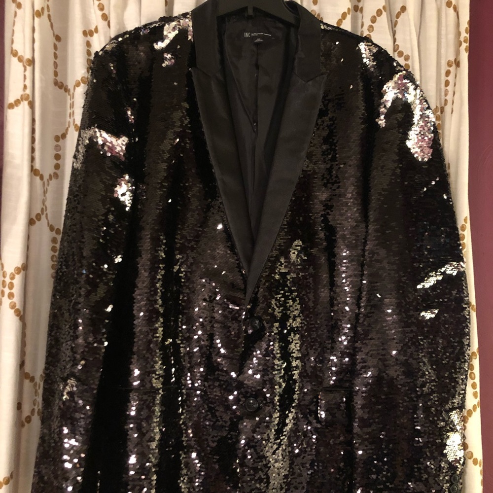 Black sequins